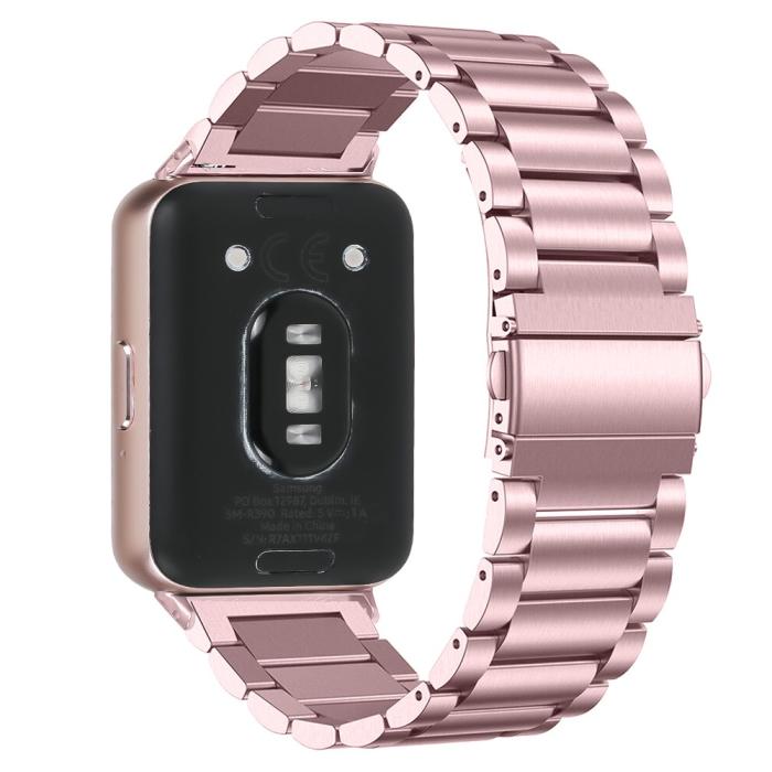 Bild 1, Samsung Galaxy Watch Fit 3 Armband Rostfritt Stål Roséguld