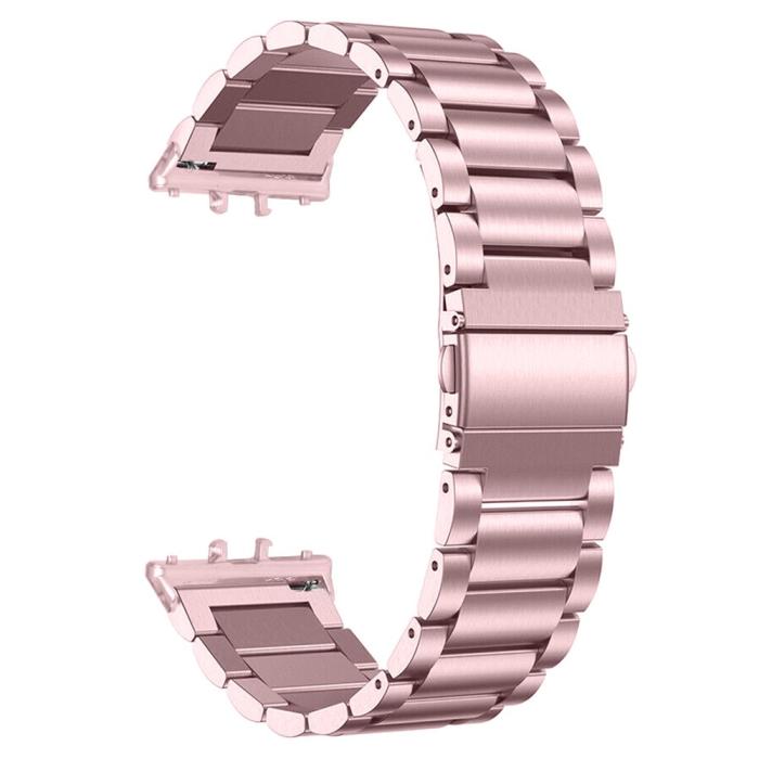 Bild 2, Samsung Galaxy Watch Fit 3 Armband Rostfritt Stål Roséguld