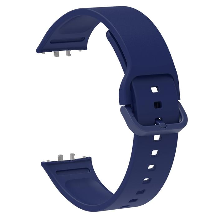 Bild 4, Samsung Galaxy Watch Fit 3 Skal / Armband Silikon Blå