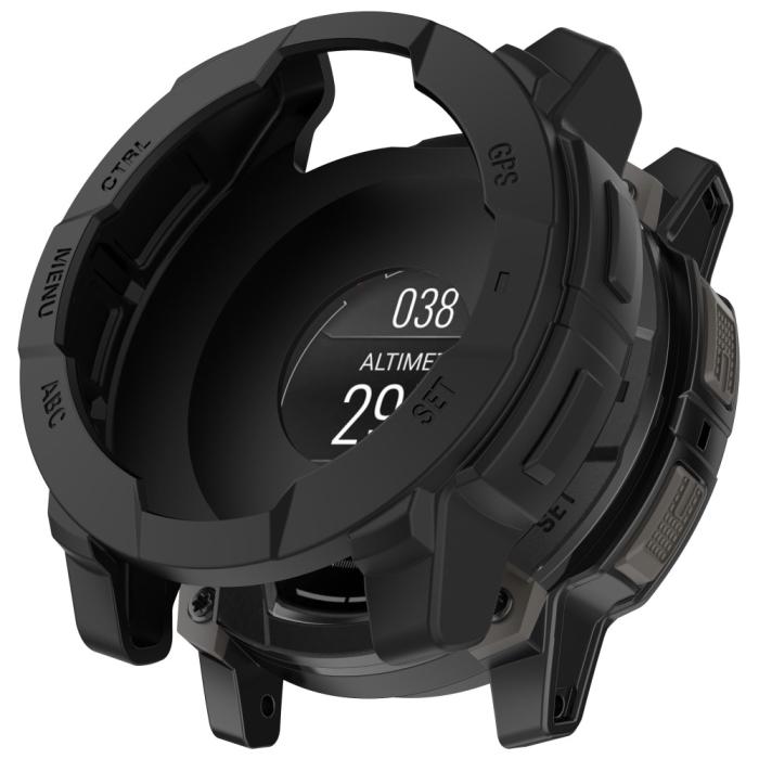 Bild 1, Garmin Instinct 3 50 mm Skal Silikon Shockproof Svart