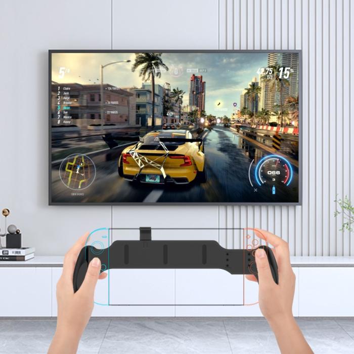 Bild 3, JYS Nintendo Switch / Switch 2 Ergonomiskt Grepp Svart