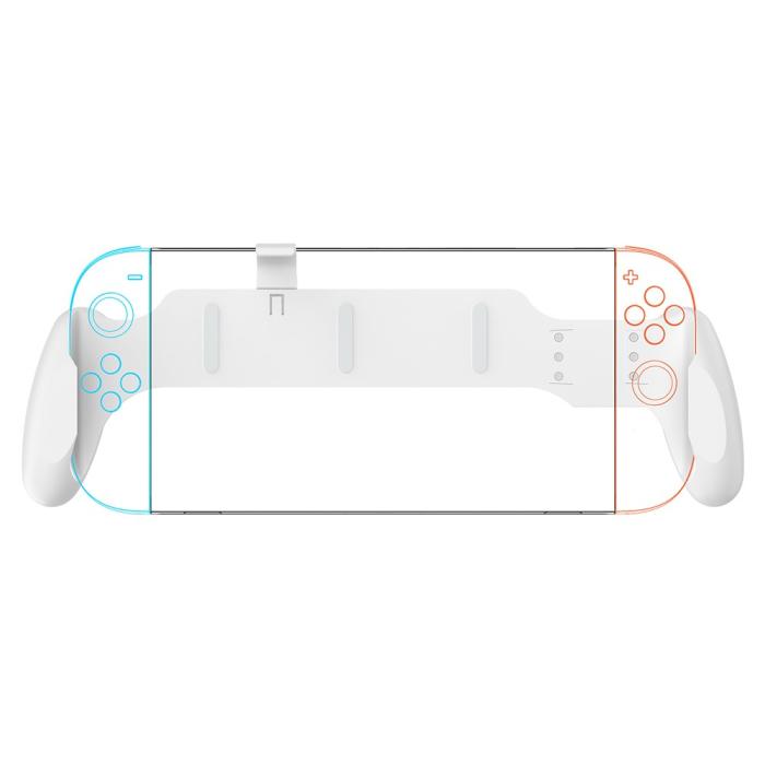 Bild 1, JYS Nintendo Switch / Switch 2 Ergonomiskt Grepp Vit