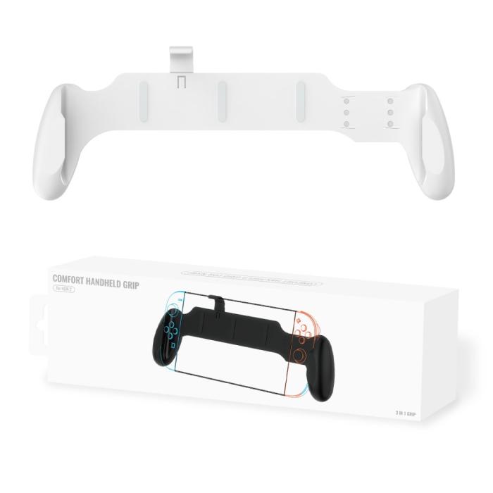 Bild 5, JYS Nintendo Switch / Switch 2 Ergonomiskt Grepp Vit