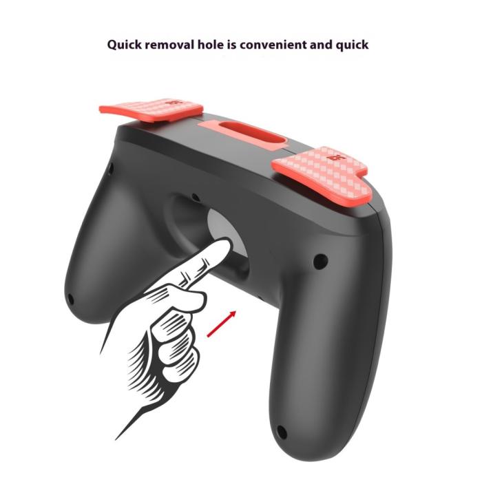 Bild 4, PGTECH 2 st Nintendo Switch 2 Joy-Con Grip Svart