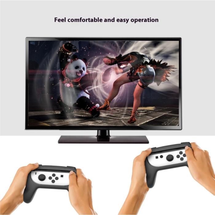 Bild 2, PGTECH 2 st Nintendo Switch 2 Joy-Con Grip Svart