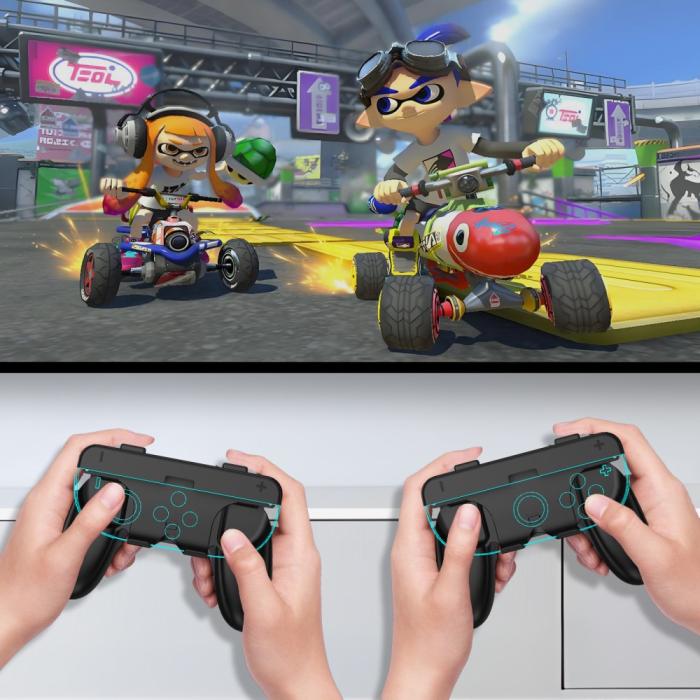 Bild 4, JYS 2 st Nintendo Switch 2 Joy-Con Grip Svart