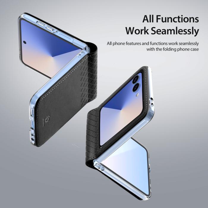 Bild 6, DUX DUCIS Samsung Galaxy Z Flip 7 Fodral Bril Series Svart