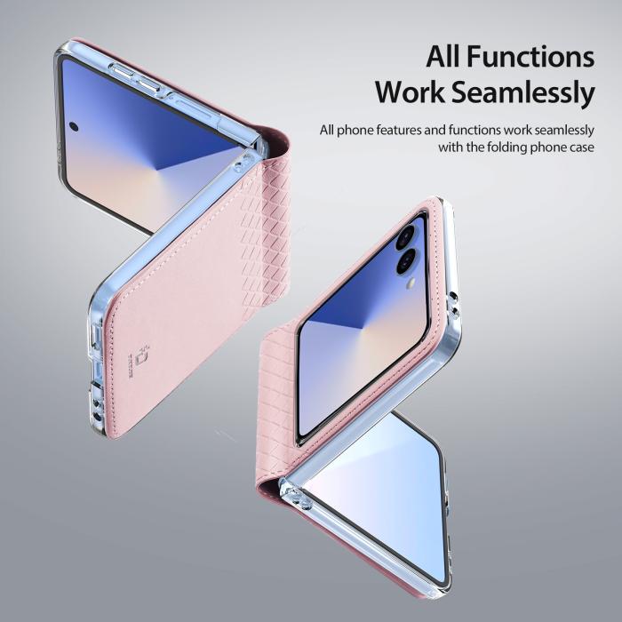 Bild 6, DUX DUCIS Samsung Galaxy Z Flip 7 Fodral Bril Series Rosa