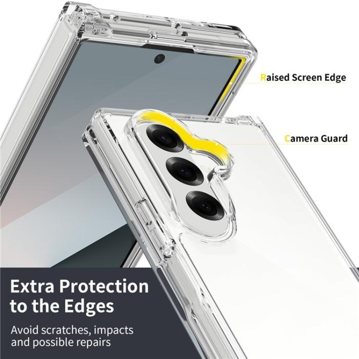 Bild 4, Samsung Galaxy Z Fold 7 Skal TPU / Akryl Transparent
