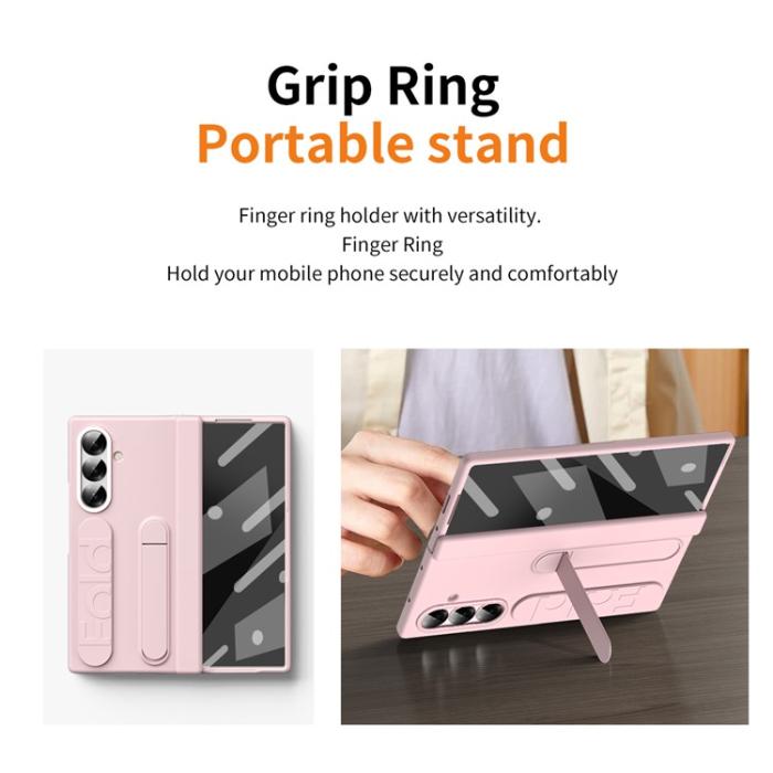 Bild 6, Samsung Galaxy Z Fold 7 Skal Kickstand Rosa