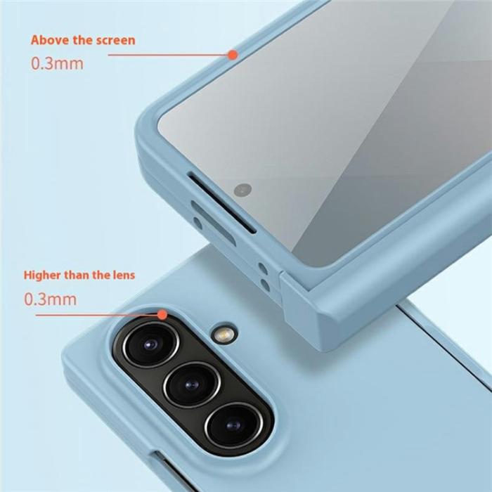 Bild 3, ABEEL Samsung Galaxy Z Fold 7 Skal Skin Feel Vit