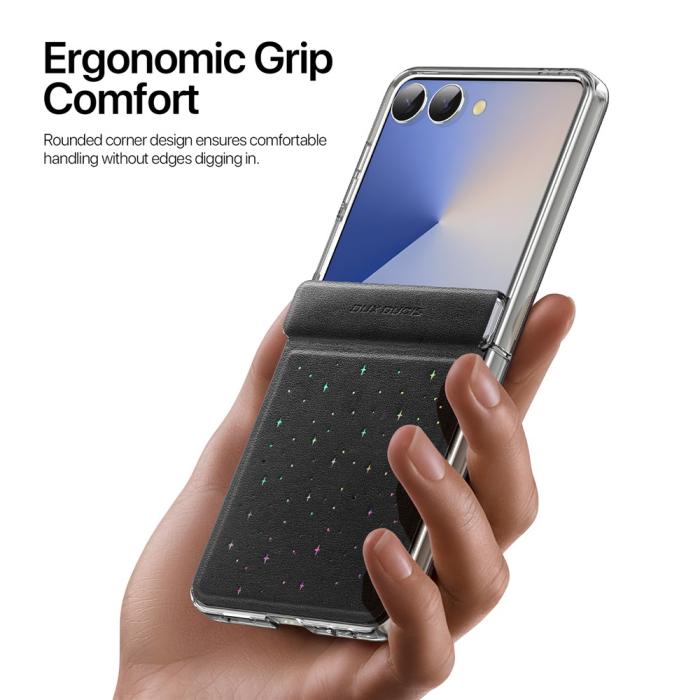 Bild 5, DUX DUCIS Samsung Galaxy Z Flip 7 Skal STEX Seris Svart