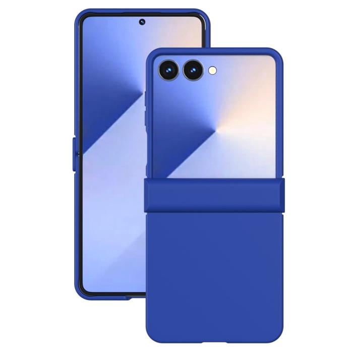 Bild 2, ABEEL Samsung Galaxy Z Flip 7 Skal Skin Feel Blå