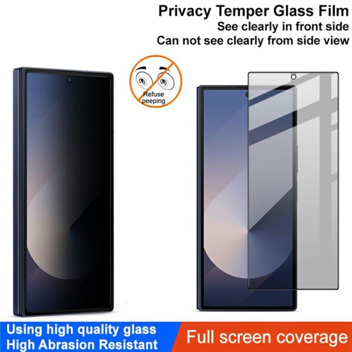 Bild 3, IMAK Galaxy Z Fold 7 Skärmskydd Härdat Glas Privacy