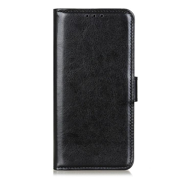 Bild 5, iPhone 17 Fodral Crazy Horse Läder Svart