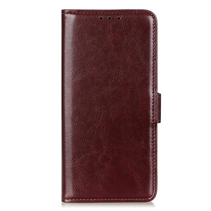 Bild 5, iPhone 17 Fodral Crazy Horse Läder Brun