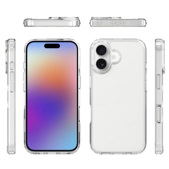 Bild 2, iPhone 17 Skal Akryl / TPU Transparent
