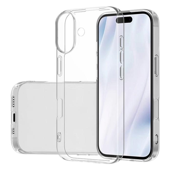 Bild 1, iPhone 17 Skal Slim Fit TPU Transparent