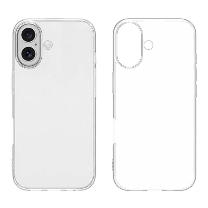 Bild 2, iPhone 17 Skal Slim Fit TPU Transparent