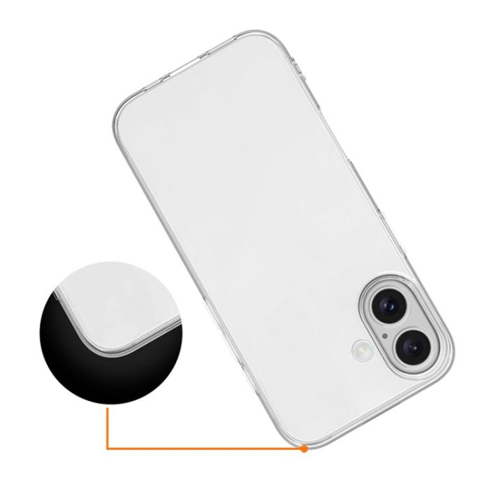 Bild 5, iPhone 17 Skal Slim Fit TPU Transparent