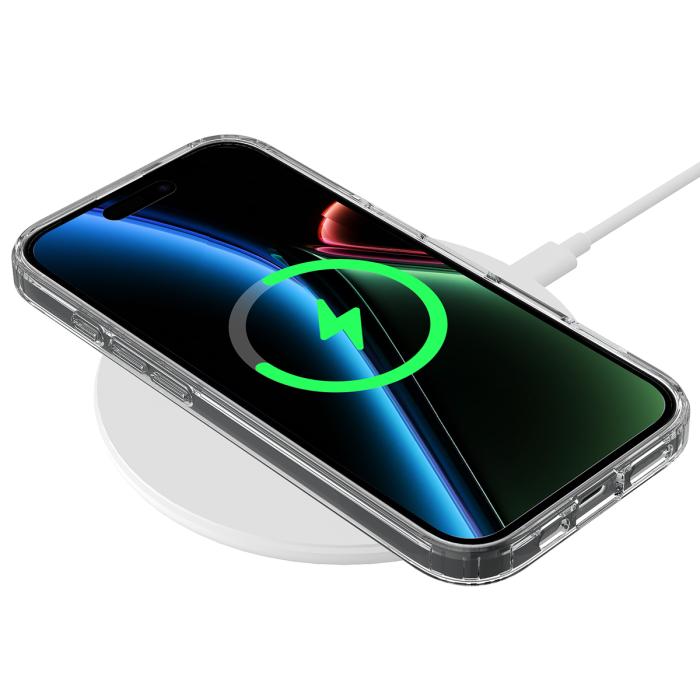 Bild 3, iPhone 17 Skal MagSafe Hybrid Transparent