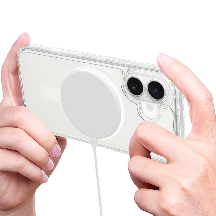 Bild 6, iPhone 17 Skal MagSafe Hybrid Transparent