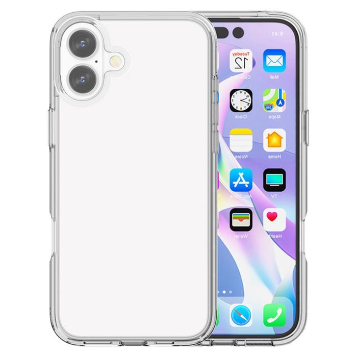 Bild 1, iPhone 17 Skal Shockproof Hybrid Transparent
