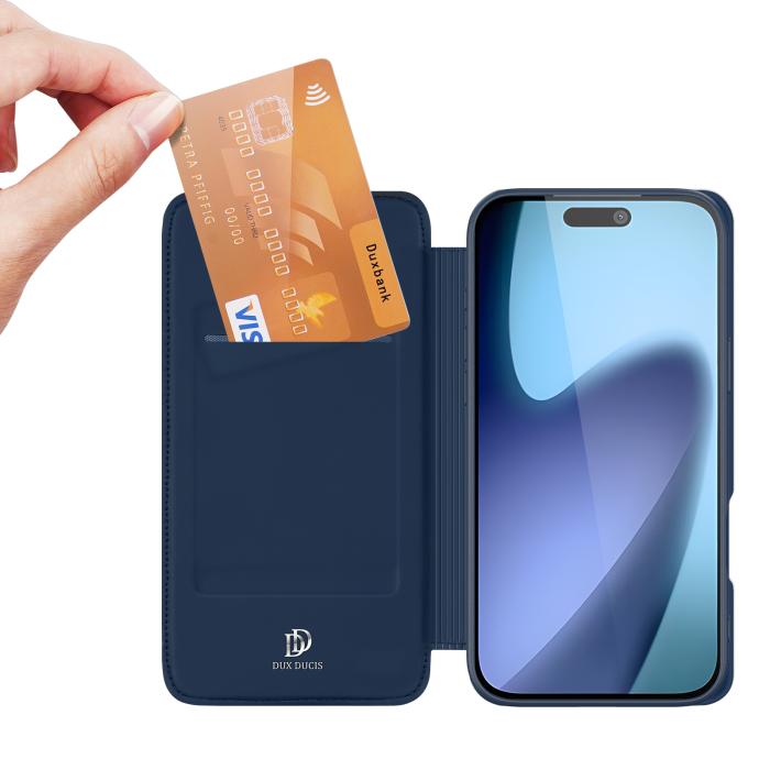 Bild 2, DUX DUCIS iPhone 17 Fodral Skin Pro Blå
