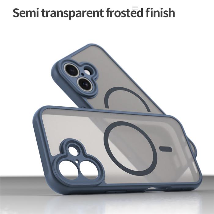 Bild 6, iPhone 17 Skal MagSafe Hybrid Blå