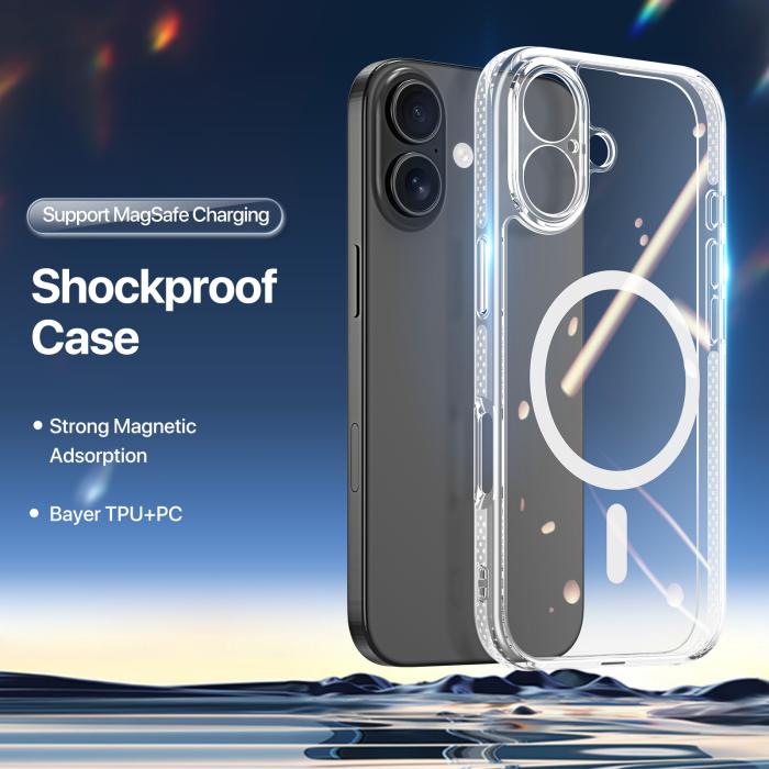 Bild 3, DUX DUCIS iPhone 17 Skal MagSafe Clin Series Transparent