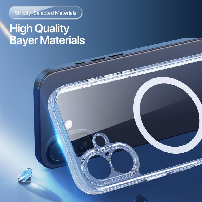 Bild 6, DUX DUCIS iPhone 17 Skal MagSafe Clin Series Transparent