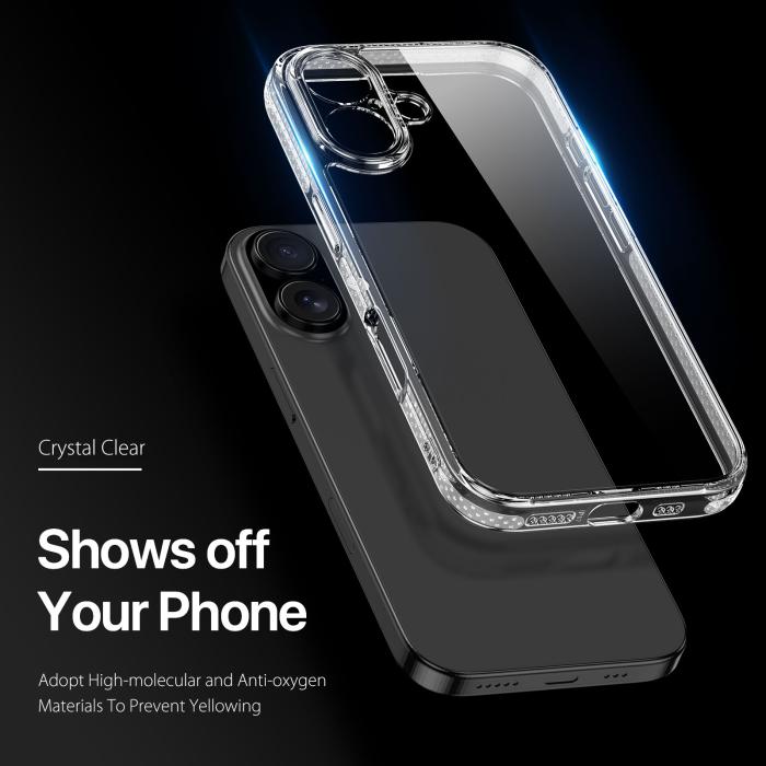 Bild 2, DUX DUCIS iPhone 17 Skal Hybrid Clin Series Transparent