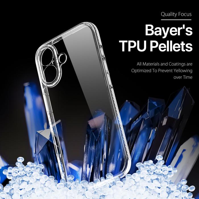 Bild 6, DUX DUCIS iPhone 17 Skal Hybrid Clin Series Transparent