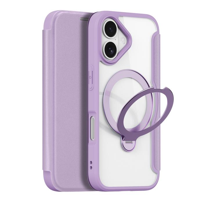 Bild 1, DUX DUCIS iPhone 17 Fodral MagSafe Kickstand Skin X Pro Lila