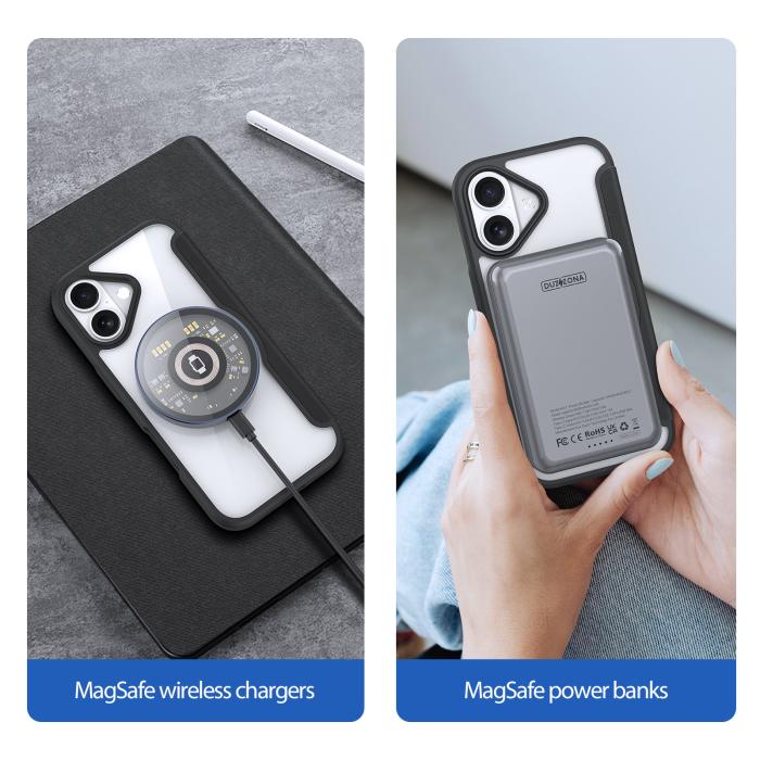 Bild 4, DUX DUCIS iPhone 17 Fodral MagSafe Skin X Pro Svart