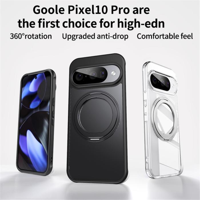 Bild 4, Google Pixel 10 / 10 Pro Skal MagSafe Kickstand Transparent
