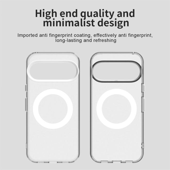 Bild 3, Google Pixel 10 / 10 Pro Skal MagSafe Hybrid Transparent