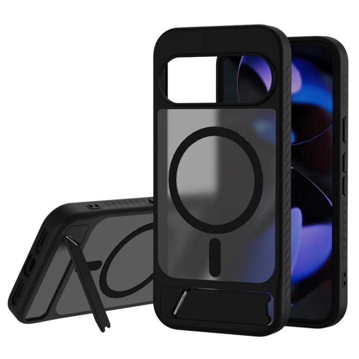 Bild 1, LEREACH Google Pixel 10/10 Pro / 9/9 Pro Skal MagSafe Kickstand