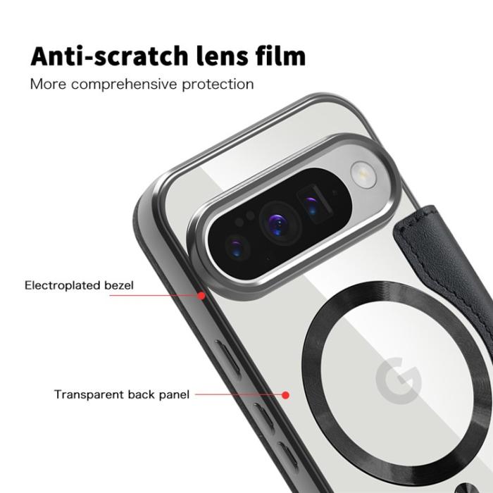 Bild 6, Google Pixel 10 / 10 Pro Fodral MagSafe Rhombus Svart
