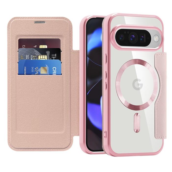 Bild 2, Google Pixel 10 / 10 Pro Fodral MagSafe Rhombus Rosa