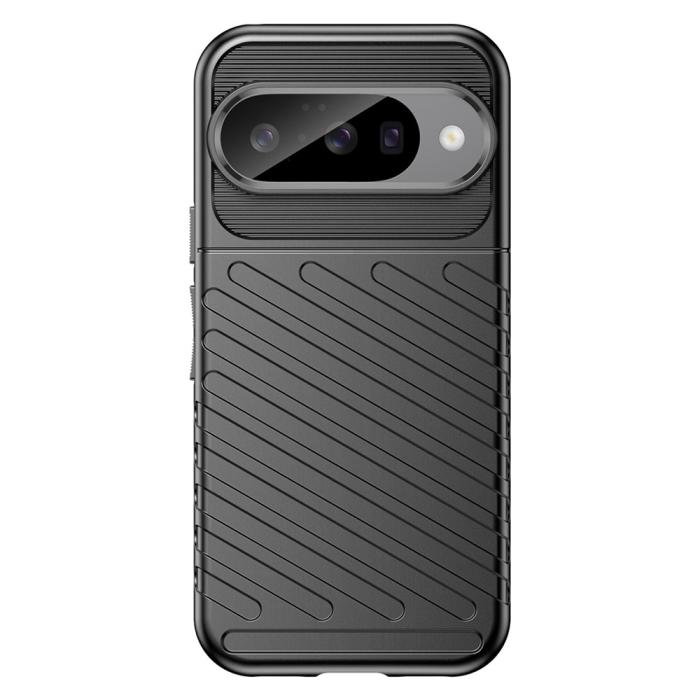 Bild 2, Google Pixel 10 / 10 Pro Skal Twill Textur Svart