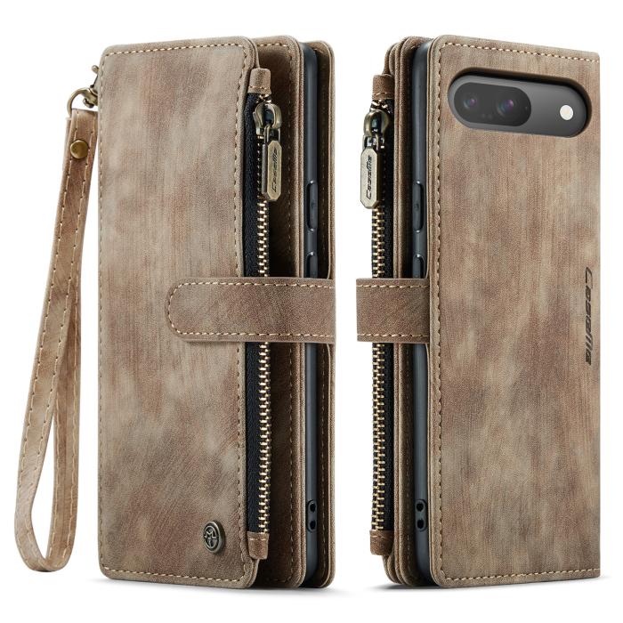 Bild 2, CASEME Google Pixel 10/10 Pro Fodral Multifunktionell Brun
