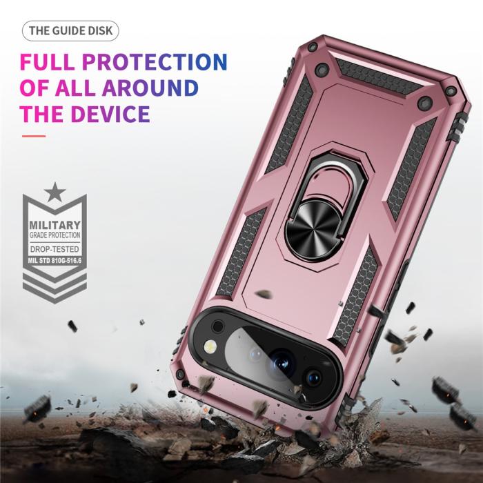 Bild 6, Google Pixel 10 Pro XL Skal Armor Ring Hybrid Roséguld