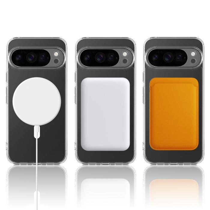 Bild 3, Google Pixel 10 Pro XL Skal MagSafe Hybrid Transparent