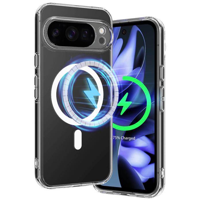 Bild 6, Google Pixel 10 Pro XL Skal MagSafe Hybrid Transparent