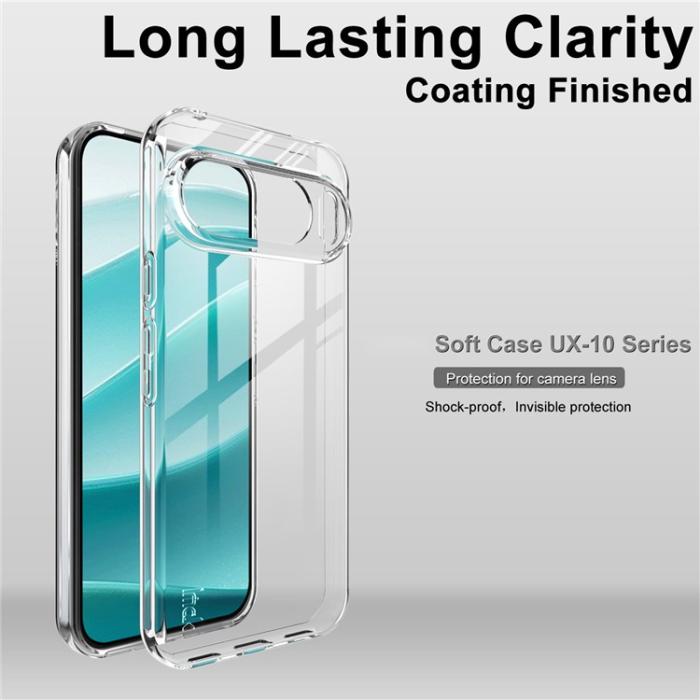 Bild 3, IMAK Google Pixel 10 Pro XL Skal Soft TPU Transparent