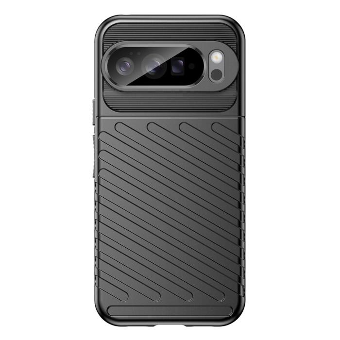 Bild 2, Google Pixel 10 Pro XL Skal Twill Textur Svart