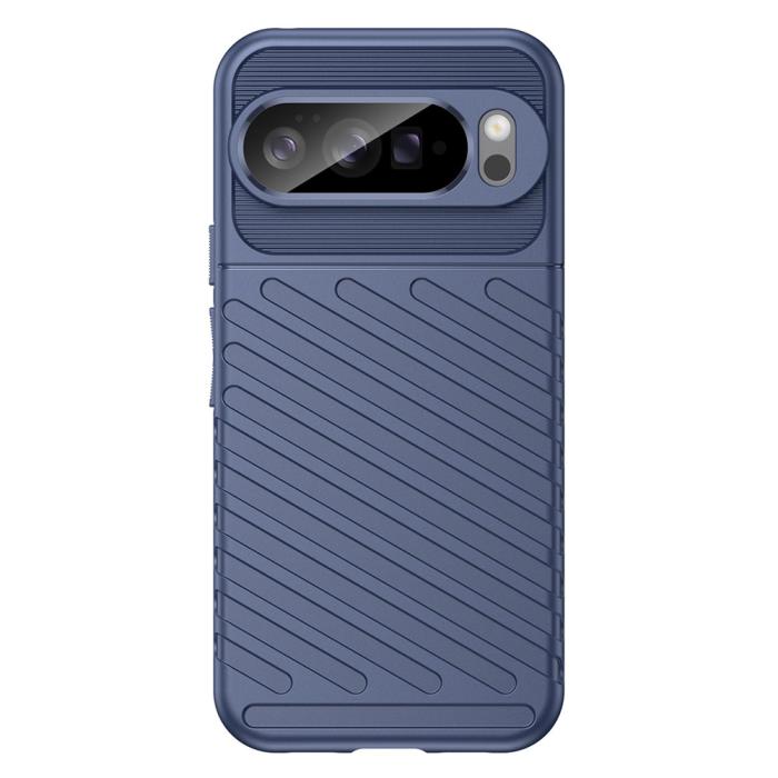 Bild 2, Google Pixel 10 Pro XL Skal Twill Textur Blå
