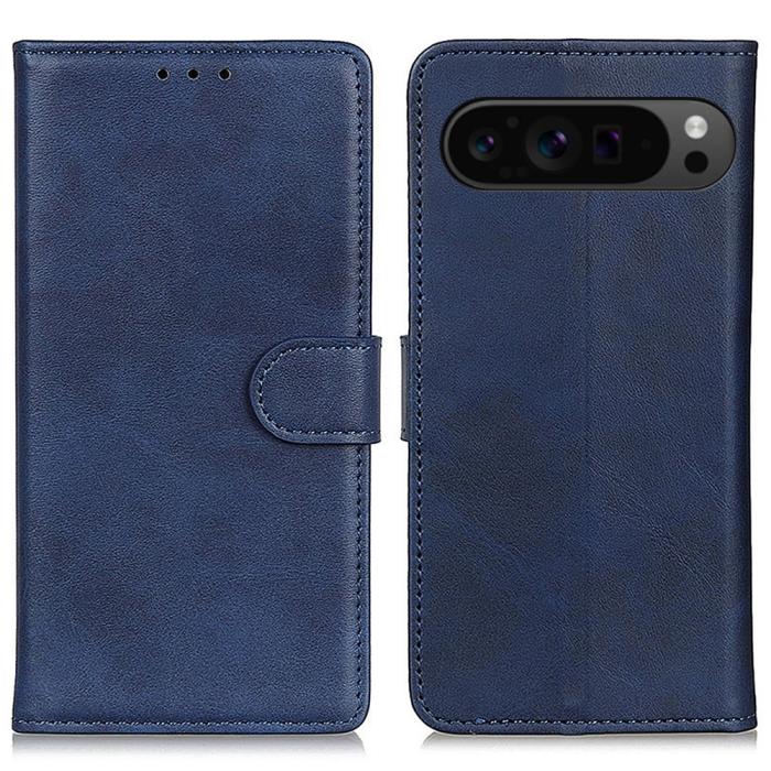Bild 1, Google Pixel 10 Pro XL/ 9 Pro XL Fodral Läder Blå