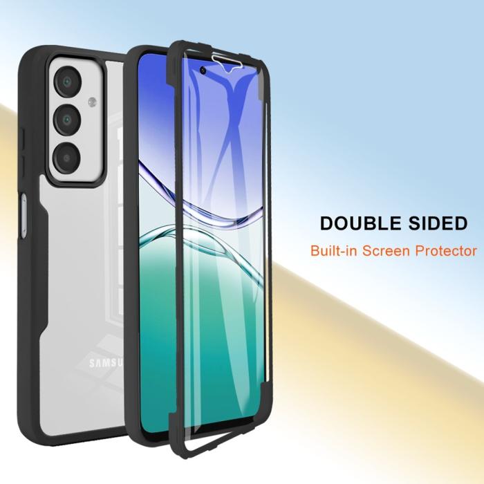 Bild 2, Samsung Galaxy A17 / A16 Skal 360 Hybrid Defense Svart